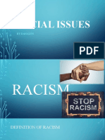 Racism As A Social Issue