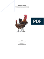 Proposal Peternakan Ayam Kampung