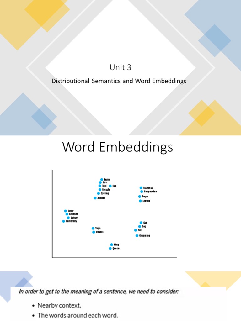 Distributional Semantics Overview | PDF | Word | Linguistics