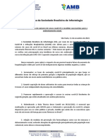 Nota Tecnica Da Sbi Alerta para Aumento Do Numero de Casos Covid 19 e Medidas Necessarias para o Enfrentamento Atual