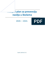 Akcijski Plan Za Prevenciju Nasilja U Skolama Za Razdoblje Od 2020. Do 2024. Godine