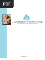 Download A Logical Refutation of Branhams Message by Eric Pement SN61215199 doc pdf