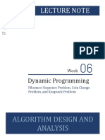 Dynamic Programming Techniques