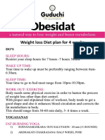 Weight Loss Diet Plan A6 Book