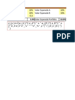 Matematica Portfolio 2ativos