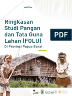 Ringkasan Studi Pangan Dan Tata Guna Lahan (FOLU) Di Provinsi Papua Barat