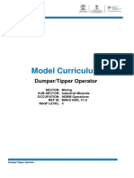 MC MINQ0403 Dumper-Tipper-Operator