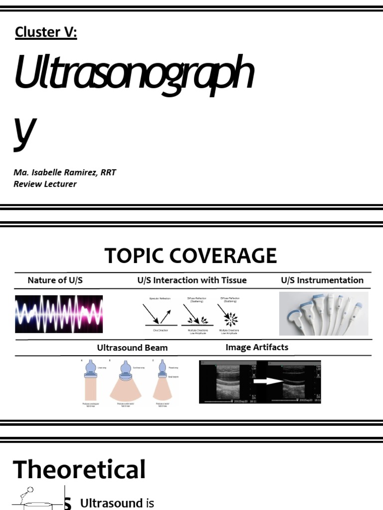 Review Ultrasound 1 | PDF | Waves | Sound