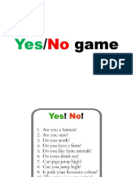 Yes - No Game