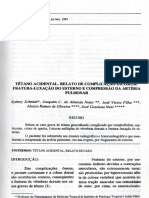 Atenção Multidisciplinar No Manejo Do Tétano Acidental em Adulto: Um Relato de Experiência