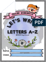 Let's Write Letter A-Z