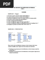 Sujet de Session Les Services Du Reseau 1 Et 2