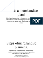 Merchandise Plan