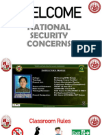 National Security in the Philippines: Internal and External Threats