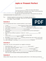 Past Simple or Present Perfect 