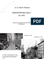 Folie - Jazzgeschichte I - Chicago Und New York I