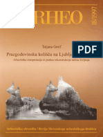 ARHEO-18-1997-Prazgodovinska Kolišča Na Ljubljanskem Barju