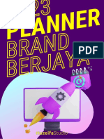 (Printable) 2023 Planner Brand Berjaya by Huzeifa Studio