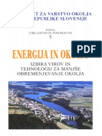knj05 - Energija in Okolje - Izbira Virov in Tehnologij Za Manjše Obremenjevanje Okolja