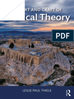 Teori-Teori Politik - Tugas Kelompok Leslie Paul Thiele - The Art and Craft of Political Theory-Routledge (2018)