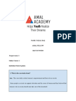 Amal Academy - Project Work 3