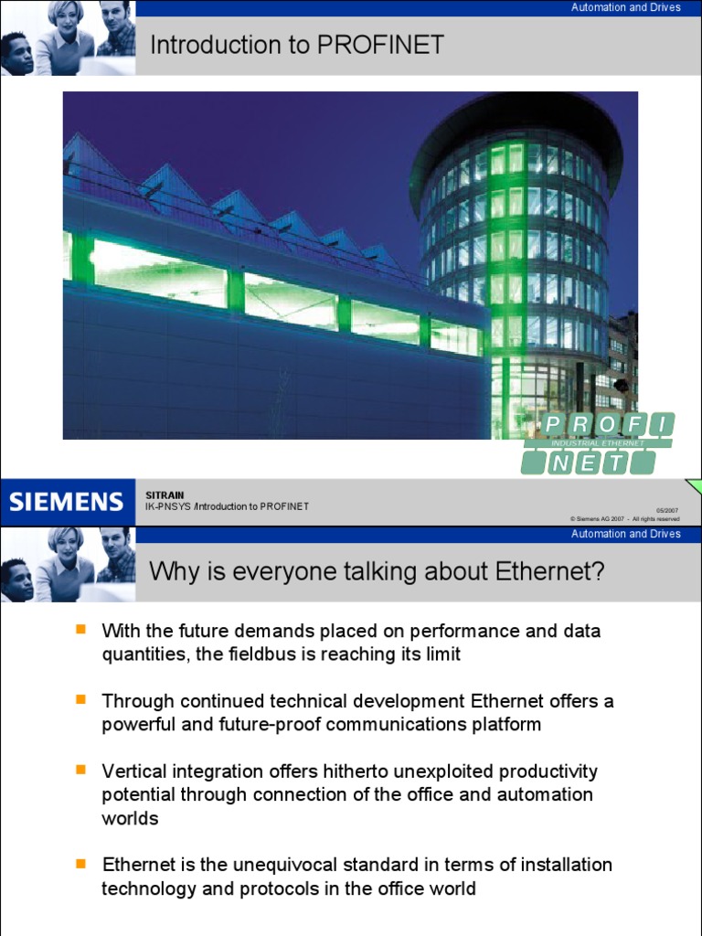 9 - Introducao PROFINET | PDF | Computer Networking | Computer Engineering