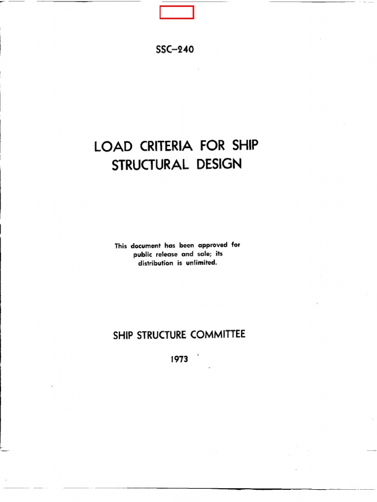 Load Criteria For Ship Structural Design | PDF | Fracture | Bending
