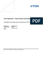 Film Capacitors - Power Factor Correction