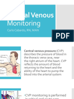 Central Venous Monitoring 2022