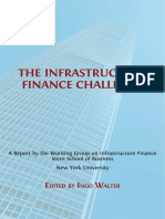 The Infrastructure Finance Challenge: Dited BY NGO Alter