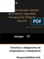 Gestión de SST: Derechos, obligaciones y responsabilidad