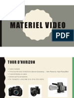 Cours Matériel Vidéo