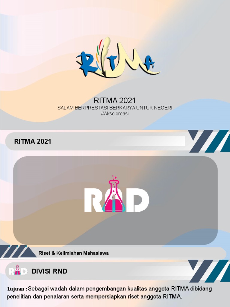 RITMA 2021: Pengembangan Riset Mahasiswa | PDF