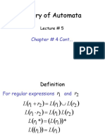 TOA - Lec5 Regular Expressions Cont