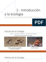 Tema 1. - Introducción A La Ecología