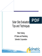 Solmetric Shade Measurement Training