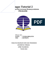 Tugas Tutorial 2 PEMBELAJARAN BERWAWASAN KEMASYARAKATAN