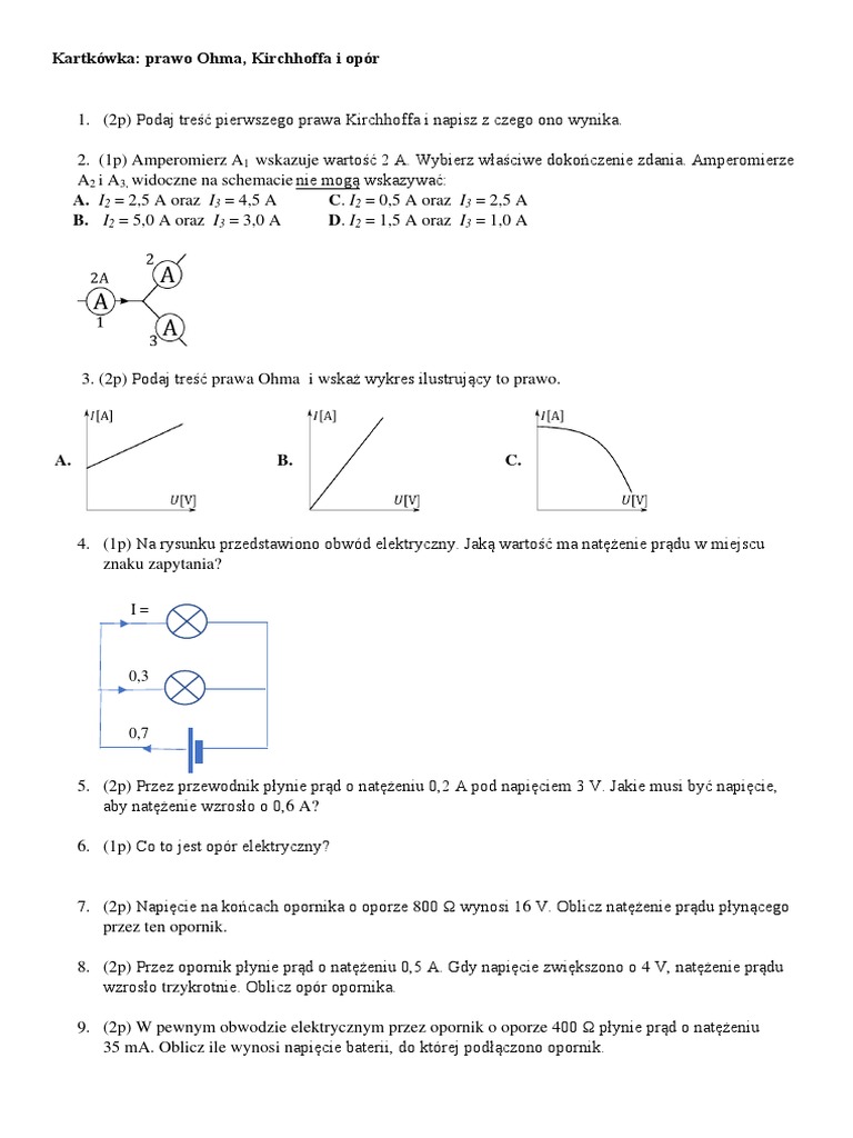 kartk-wka-prawo-ohma-kirchhoffa-i-op-r-pdf