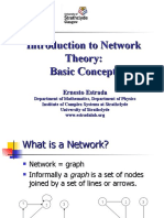 Introduction to Network Theory Basics