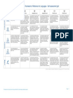 Europass - European Language Levels - Self Assessment Grid