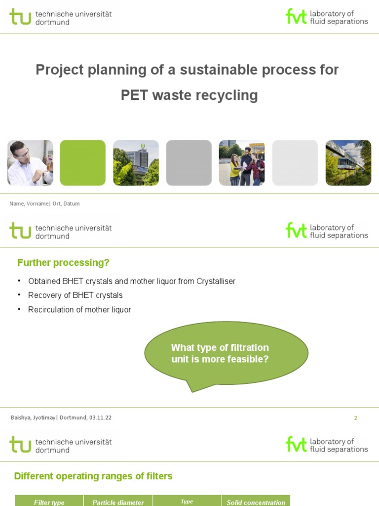 PET Waste Recycling PDF