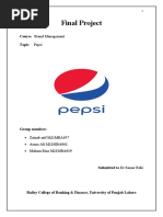 Five Product Level of Pepsi