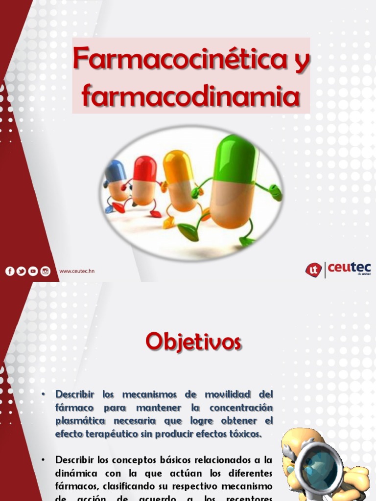 Farmacocinetica Y Farmacodinamia Pdf Medicamentos Con Receta