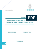 Manual de Adherencia Al Tratamiento Antirretroviral para Personas Con VIH