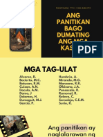 Panitikan Bago Dumating Ang Katsila