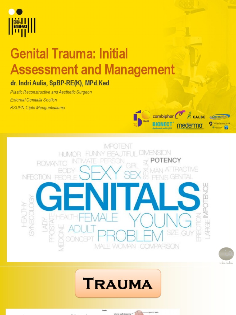 Genital Trauma Dr. Indri PDF Vagina Burn