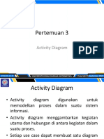 Pertemuan 3: Activity Diagram