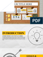 Corkboard Inspired PPT Template by Gemo Edits