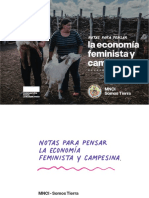 Economia Feminista y Campesina.