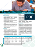 Arquitectura Malla Curricular